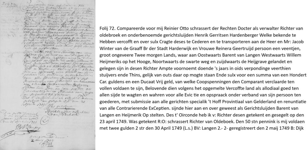 Transcriptie tarieven overzicht met prijsdetails.